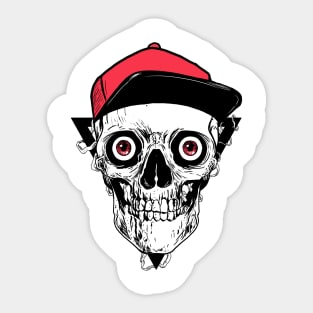 Skull Sticker